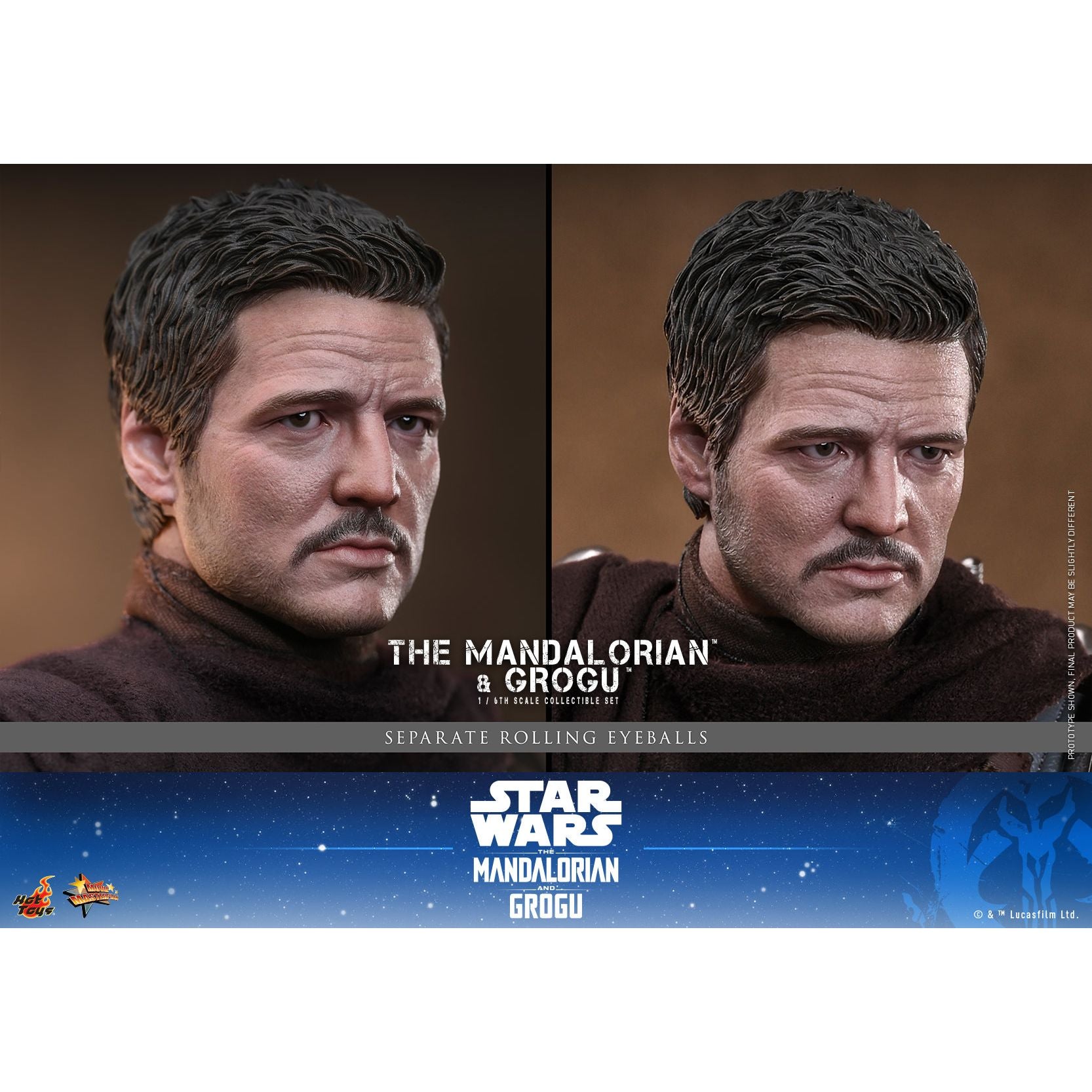 The Mandalorian & Grogu 1/6 Scale Figure Set | Cinemark Shop