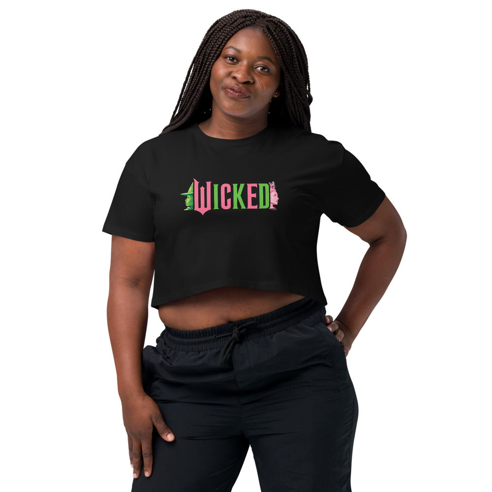 Wicked Logo Women's Cropped T-Shirt