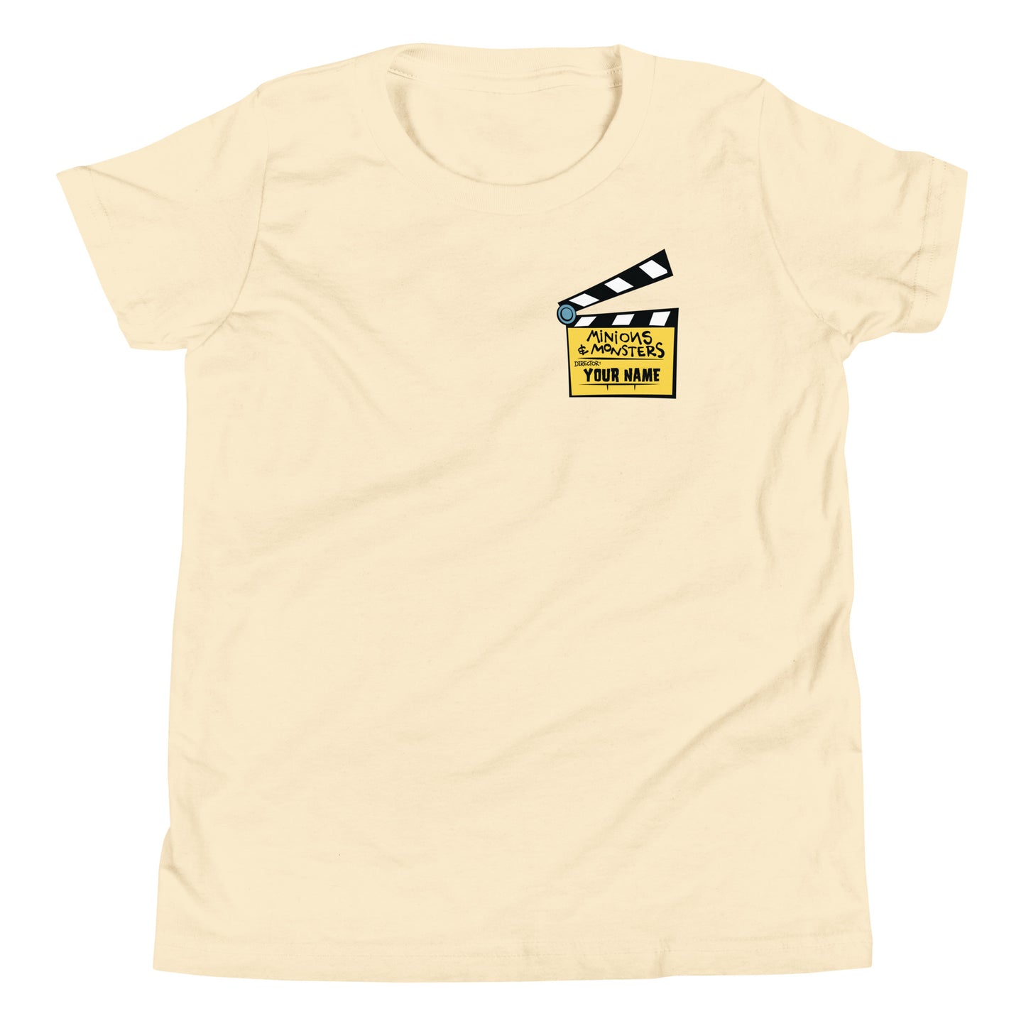 Minions & Monsters Personalized Kids T-Shirt Here to Cause Mayhem