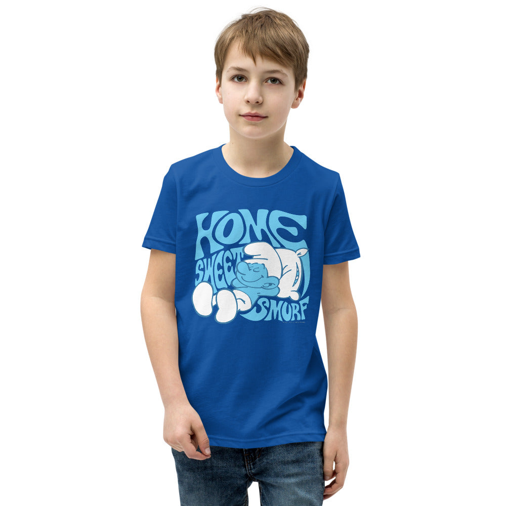 The Smurfs Home Sweet Smurf Youth T-Shirt