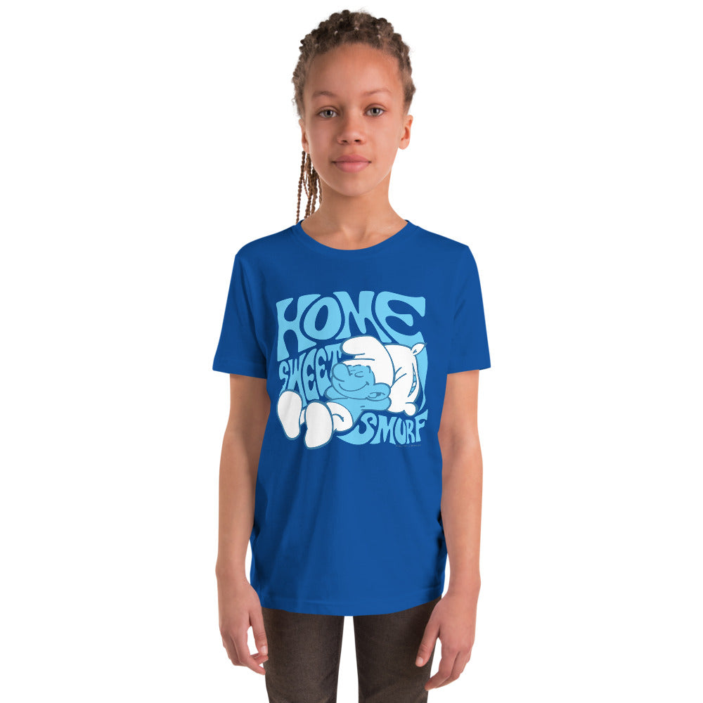 The Smurfs Home Sweet Smurf Youth T-Shirt
